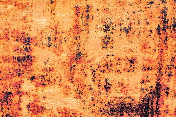 Metal texture with scratches and cracks which can be used as a background