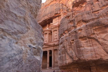 entrance of City of Petra,..