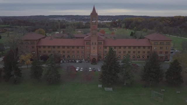 juvenile hall landscape aerial view