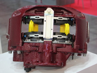 New hydraulic brake caliper support  with brake pads, truck and car parts for repair disc brakes