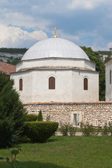 Fototapeta na wymiar Northern dyurba of the Bakhchisaray Khan Palace, Crimea