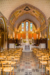 Fototapeta premium Aiguèze, Gard, Occitanie, France.