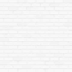 White brick wall texture for background usage as a backdrop design
