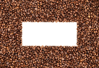 Coffee beans frame