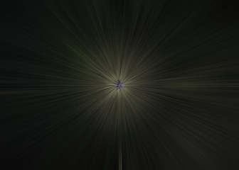 Light explosion star with glowing particles and lines. Beautiful abstract rays background.