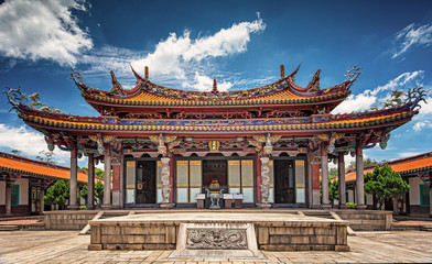 Taipei Confucius Temple in dalongdong Taipei