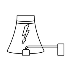 Vector design of plant and building symbol. Set of plant and green stock vector illustration.