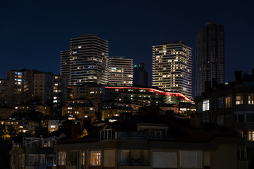 Obraz premium Istanbul nightscape
