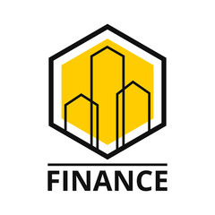 Finance Logo. Vector illustration.