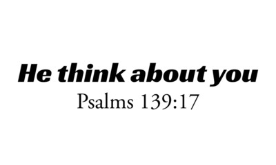 Christian faith, typography for print or use as poster, card, flyer or T shirt