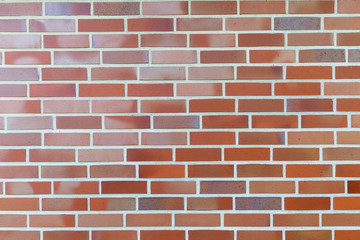 Brick wall in a background image.