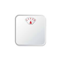 Weighing basic icon vector