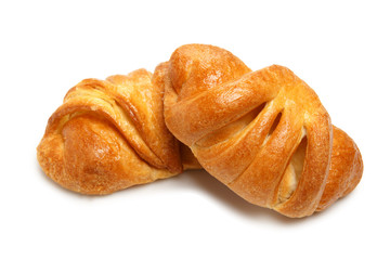 Group of rosy delicious buns