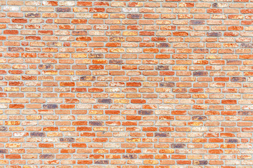 Brick wall in a background image.