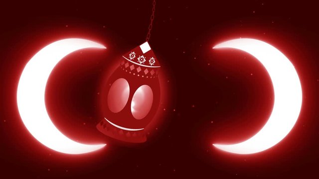 ramadan-ramazan- multi candle background 4K