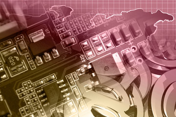 Electronic device and map