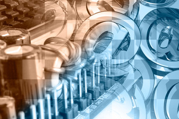 Electronic device and mail signs