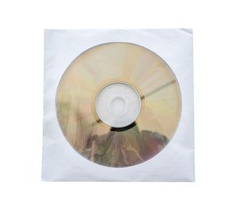 CD in white paper envelopes.
