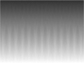 PrintVertical lines, linear halftone. Pattern with vertical stripes. Vector illustration.