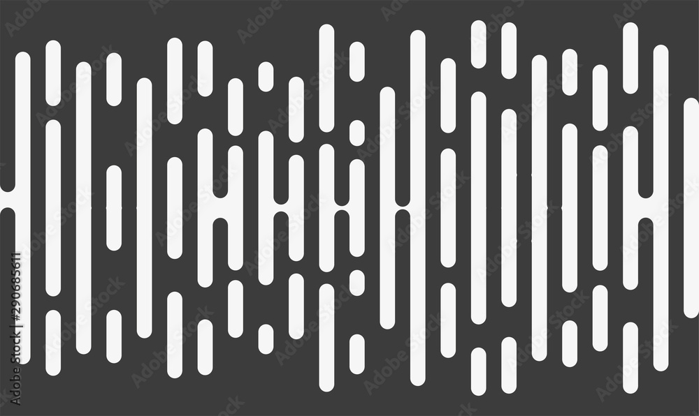 Poster halftone transition pattern background. irregular rounded lines. vector illustration.