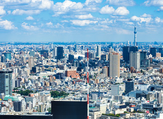 東京都市風景