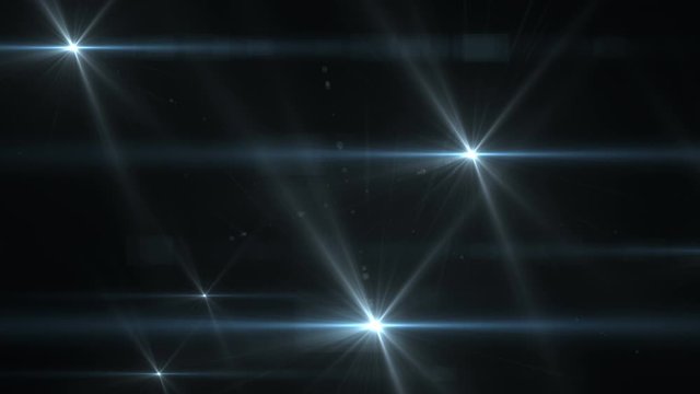 abstract stars particles animation effect