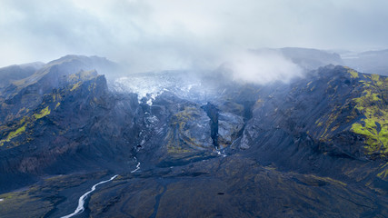 Islande paysages glace roche plage