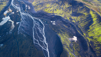 Islande paysages glace roche plage