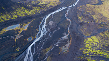 Islande paysages glace roche plage