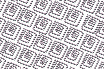 meander background. raster illustration for pints, posters and templates. abstract geometric background with curls