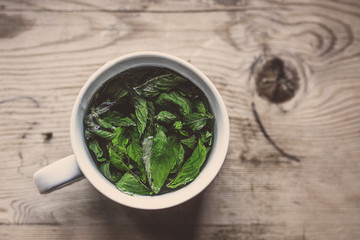 Fresh Peppermint Tea