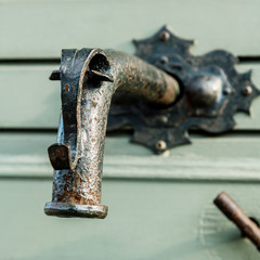 Tank of public water.