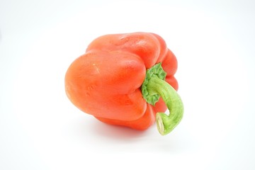 red pepper isolated on white background