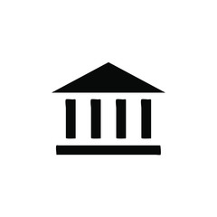 bank building icon template
