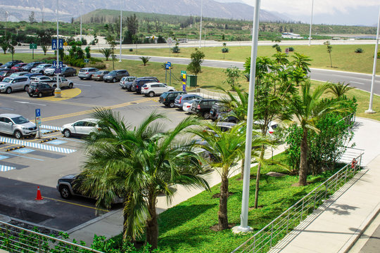 Ecuador International Airport Quito Mariscal Sucre. Car Parking.