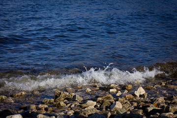 Obraz premium stones in the blue sea