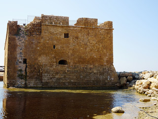 The Medieval castle in Paphos Cyprus
