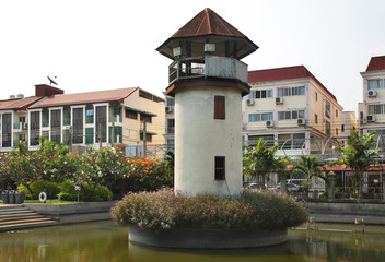 Suan Romaninaht park in Bangkok. Kingdom of Thailand