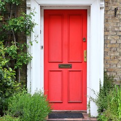 London door. UK landmarks.