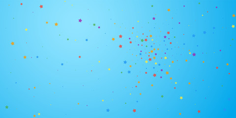 Festive confetti. Celebration stars. Joyous stars 