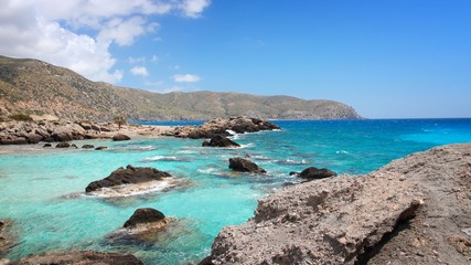 Obraz premium Crete - Kedrodasose beach landscape. Best landscapes.