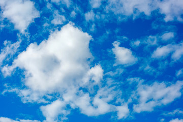 Obraz premium Scene of blue light sky