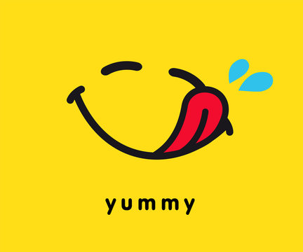 Yummy Emoji Images – Browse 19,984 Stock Photos, Vectors, and Video