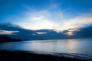 Sunrise over South China Sea