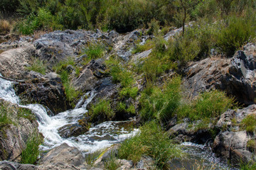 River passing in Barrancos, Alentejo, Portugal