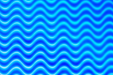 Abstract blue blur geometric curvy waves pattern.
