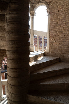 Contarini del Bovolo palace venice stairway