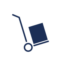 Hand truck icon