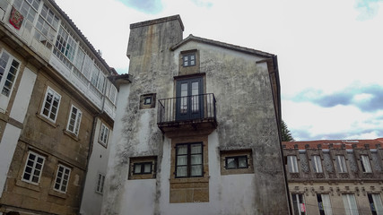 Santiago de Compostela is a city of piligrims, Spain