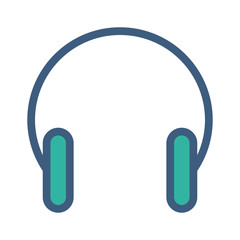 Headphone Headset icon vector illustration